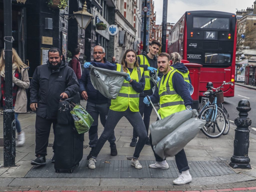 City Relay Litter Picking Ninjas