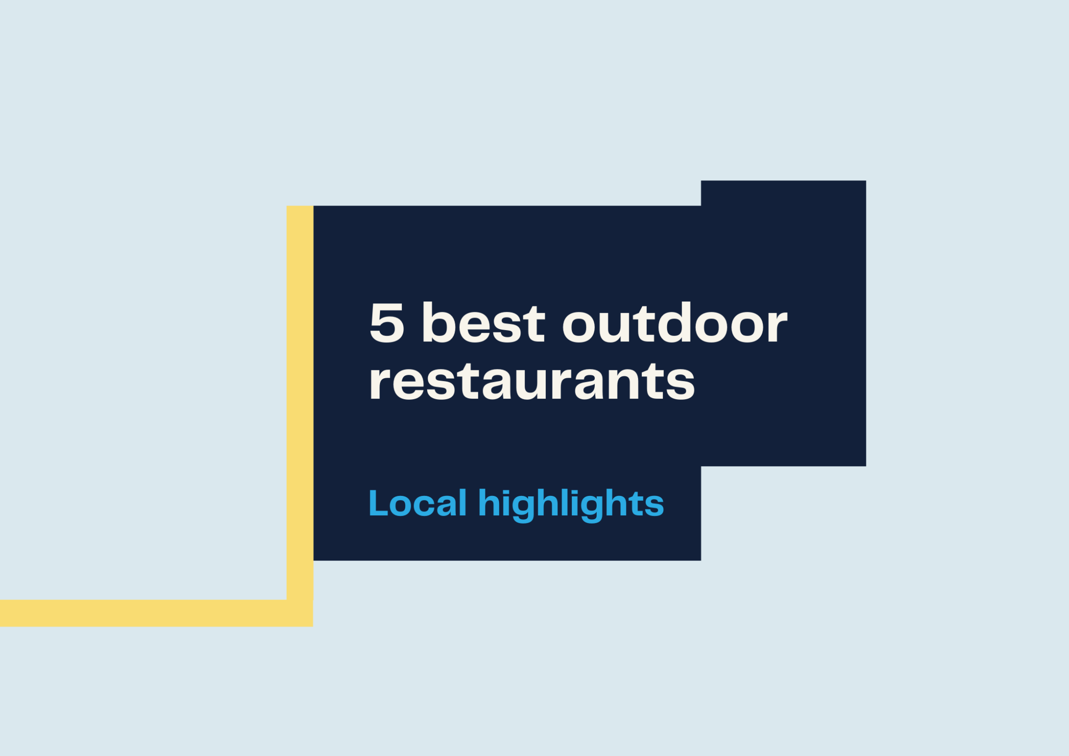 5 best outdoor restaurants in London this summer