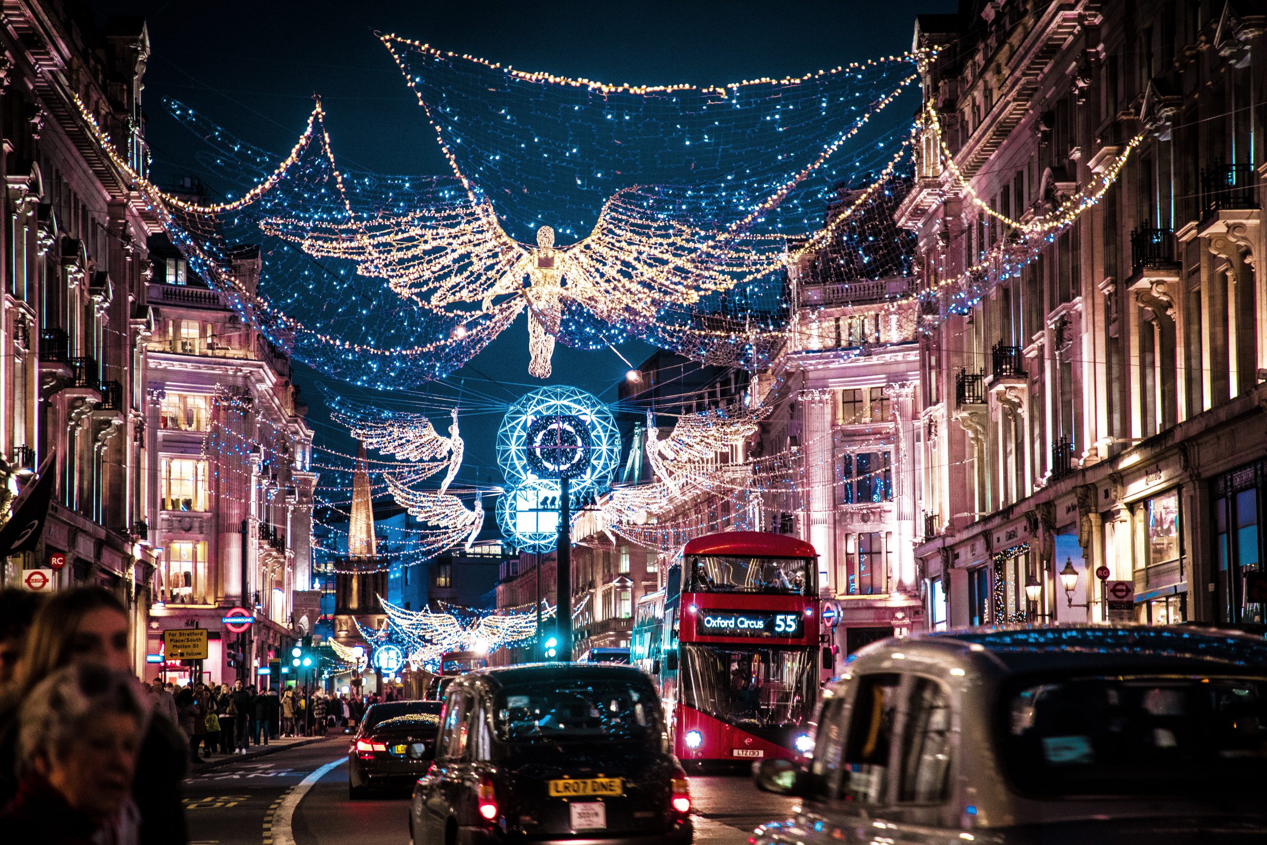 London Christmas lights