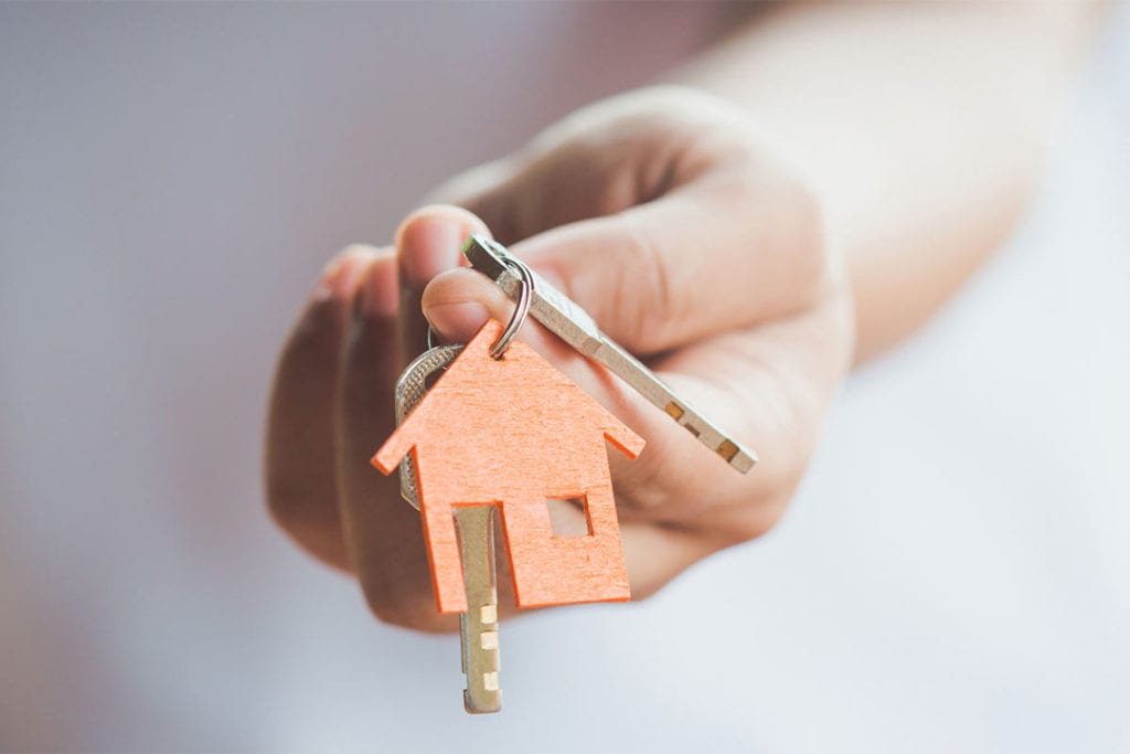 handover keys for short term property let