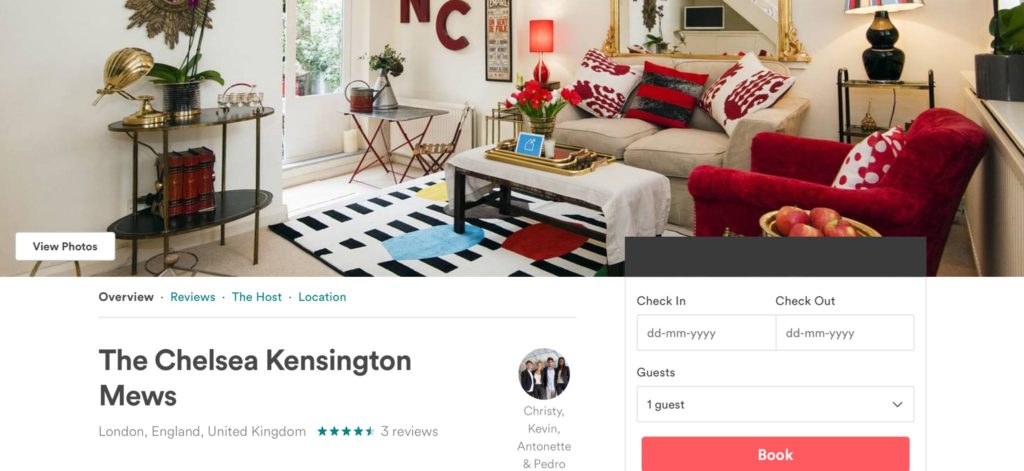 airbnb profile