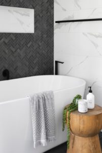 Well-designed, modern bathroom
